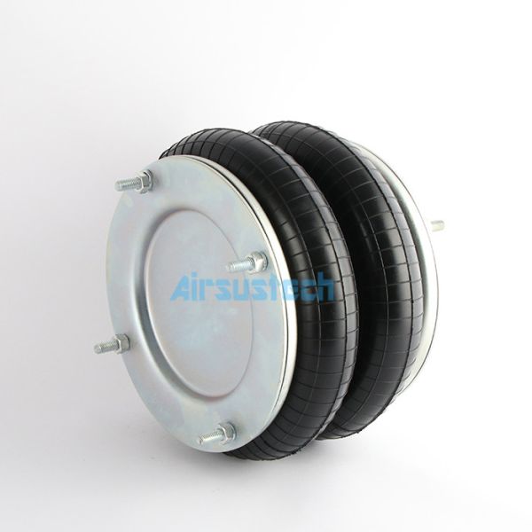 Quality Steel Industrial Air Springs 12''×2 Double Convolutions Air Shocks Contitech FD 412-18 DS G 1/2 wholesale