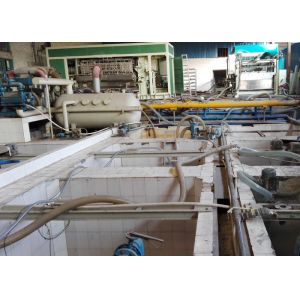 Pulp Molded Recycle Egg Tray Making Machine For Making Egg Carton 4000Pcs / H