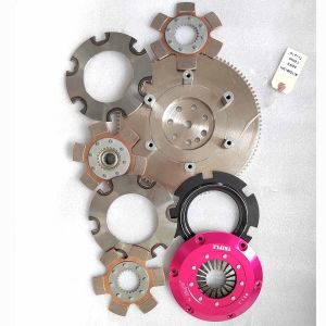 China SWAG 5.5'' 4140 Steel Racing Clutch 3 Plated For Mitsubishi Lancer 4G93 on sale