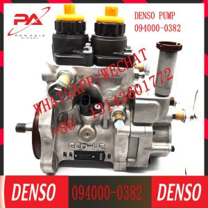 China Common rail fuel pump Golden Vidar RENEW Diesel Injection Fuel Pump 094000-0382 For KOMATSU SAA6D125E-3 6156-71-1111 on sale
