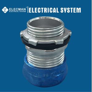 Steel Raintight Compression 4 Inch EMT Connector EMT Conduit To Box Type
