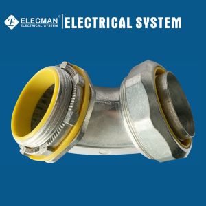 Zinc 90 Degree Liquid Tight Connector 2 Inch