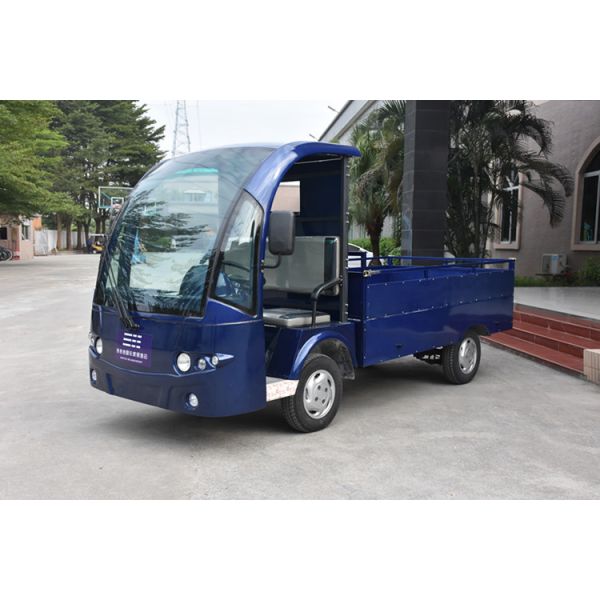 500kg Payload Cargo Box 2 Seater Electric Utility Vehicle With DC Motor Light