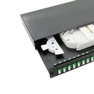 APC Mpo Cassette Patch Panel , 19'' OM3 Lgx Fiber Panel