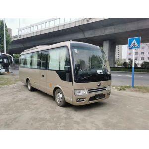 ZK6729 Yutong Used Passenger Bus / 29-Seat Air-Conditioned Minibus Euro 4