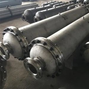 1.6Mpa Shell And Coil Heat Exchanger 120C , 20 Bar Shell And Tube Cooler
