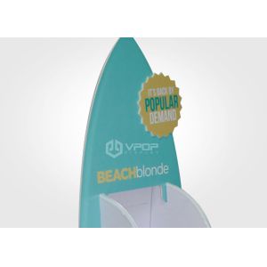 Cosmetic/Facial Cleanser PDQ Tray Display Multi Cells Convenient With UV Coating