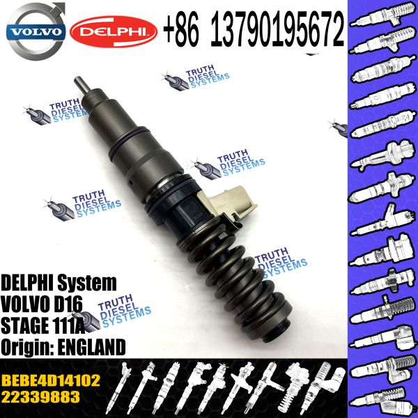 New Diesel Fuel Injector 22339883 for VOL BEBE4D14102 22339883 28484920 BEBE4D14102 3801144 3829644 3803874