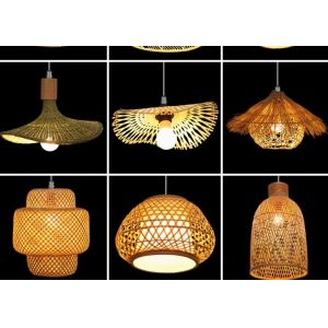 Bamboo Chandelier For Project Rattan Chandelier Retro Art Homestay Tea Room