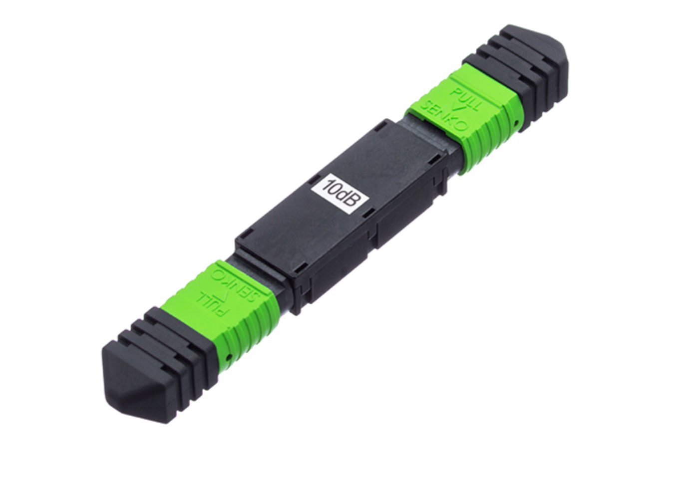 Fibers Optical MPO Attenuator 8core 12core 16core 24core 36core Female To Male For Data Center