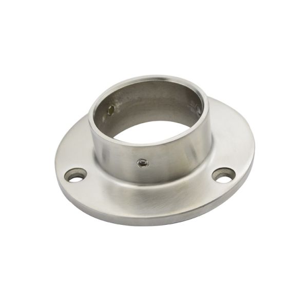 Stainless steel 304 post base in 2" for rail satin finishing 50.8mm, mirror available