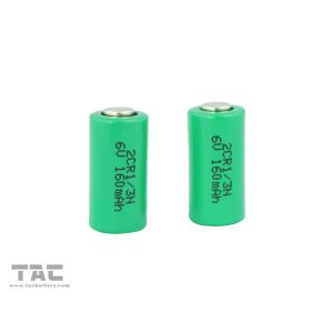 6V 2CR-1/3N 160mAh Lithium Cylindrical Li-Mn Battery for GPS tracking Teal time