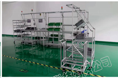 ROHS AL8 Aluminum Pipe Joints ADC-12 90 Degree Cross Assembly Workbench