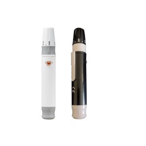 1pc/Box Medical Lancing Device Reusable Blood Lancet With Ejector