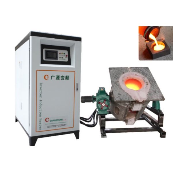 250KW Touch Screen 380V Induction Melting Machine For Metal Melting