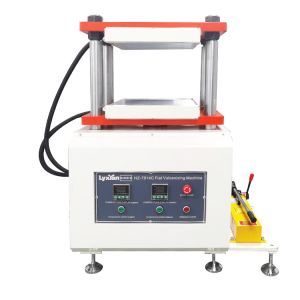 Cheap Rubber Press Flat Vulcanizing Plate Machine Manual Type Press Rubber Heating Pressing Machine Capacity 20t for sale