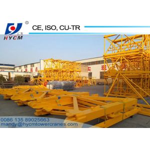 Split Mast Section Frequency Conversion QTZ5023 Hammerhead Topkit Tower Crane