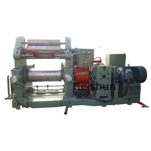 PLC Control System 16 Inch Rubber Mixing Mill For Compound Rubber Mixing Line