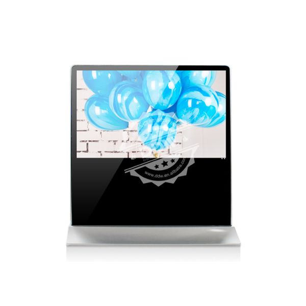 32"-98" Floor stand Landscap digital signage display 1920 x 1080P, 500cd / m2