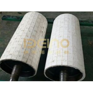 Vulcanized Roller Ceramic Pulley Lagging Sheet Size 20mm