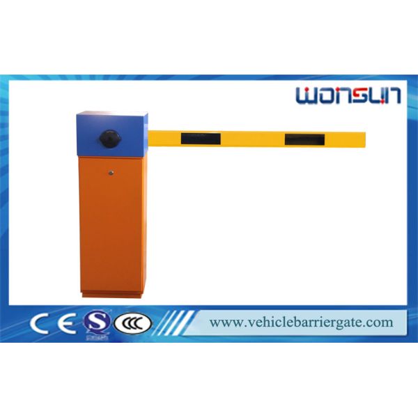 Quality 2mm Cold Rolled Steel Sheet Parking Barrier Systems Blue And White wholesale