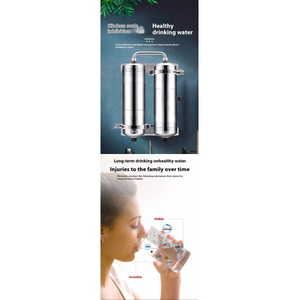3000-8000L/H Whole House Water Purification Series Commercial Water Purify Energy Saving and Convenient Water Purifier PVDF Membrane