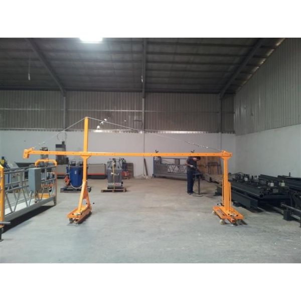 Safety Suspended Access Platforms For Building Maintenance With Steel Rope