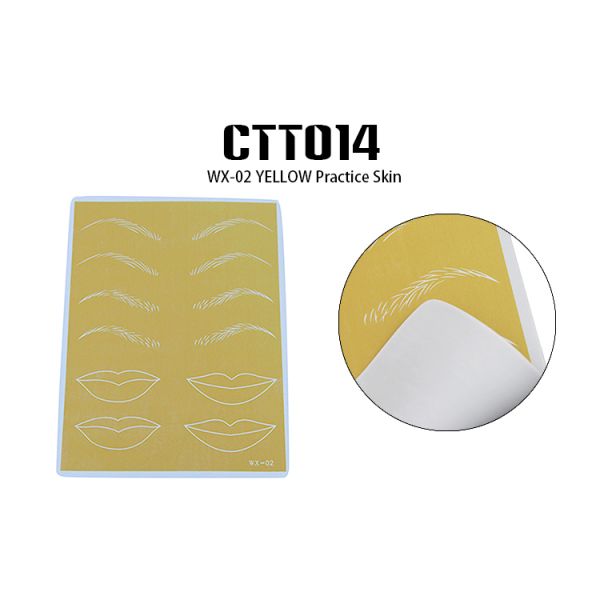 Innocuous Permanent Make Up Practice Tattoo Synthetic Skin For Beginner