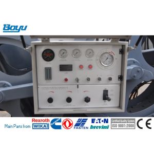 Tension Stringing Equipment Max Continuous Pull 40kN Hydraulic Tensioner Groove