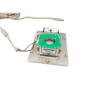 2" (50.mm) panel mount industrial trackball with 3 sealed switches for medical