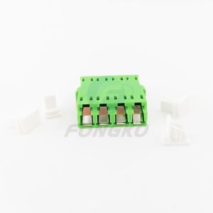 SM APC Optical Fiber Cable Adapter Lc Connector Adapter With 4 Head