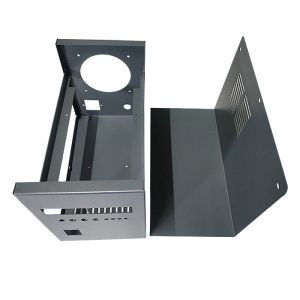 Customized Electronic Enclosure SGCC Sheet Metal Chassis Shell with Silk-Printed