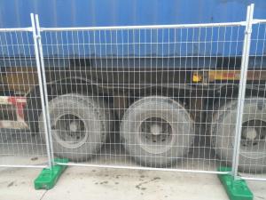 Cheap Temporary Fencing Panels hot dipped galvanized Before welding OD 32 pipes x 2.00mm 2100mm x 2400mm for sale