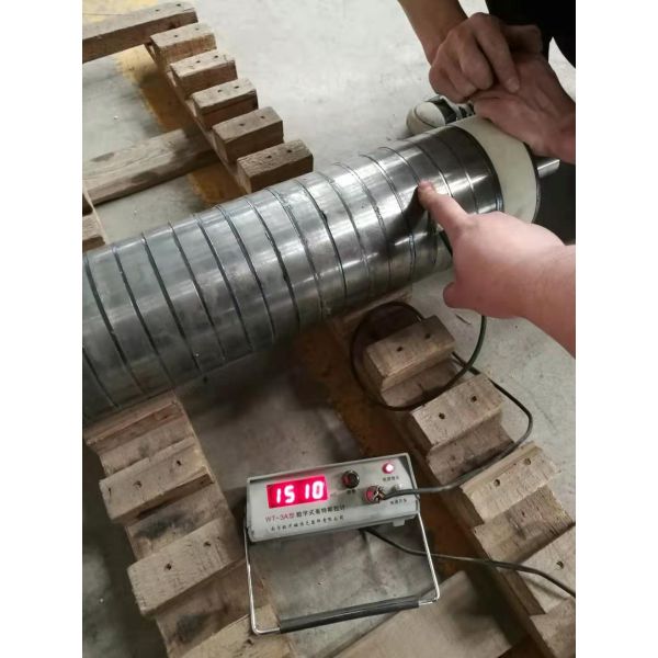 4- 10T 3 Layers Magnetic Roller Separator, Metal Separation Equipment 1.5KW for Feldspar sand Quartz sand