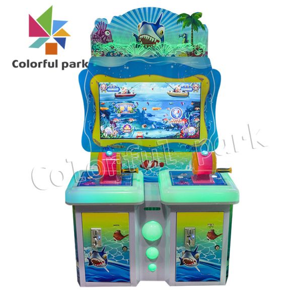 Quality Fishing Joystick Arcade Machine Thickened Hardware fireproof wood For Park wholesale