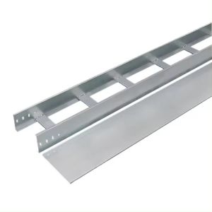 Custom Silver Cable Ladder Tray Weather Resistant With 200kg Load Capacity