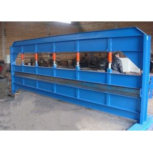 4m Metal Roll Forming Production Line With 0.3 - 1.0mm Bending Thickness