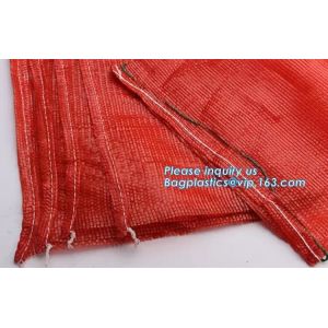 pe raschel bag Leno mesh bag orange mesh bags,New arrival potato bags raschel