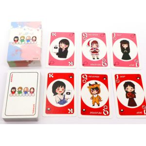 SGS C2S Printable Custom 52 Card Deck Matt Oil Varnishing