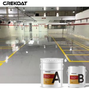 No Peeling Resin Industrial Epoxy Floor Coating Maintenance Free For Concrete