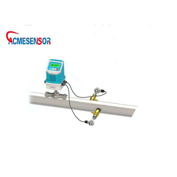 Diesel Oil Fuel Ultrasonic Water Meter 4-20mA portable clamp on ultrasonic flow