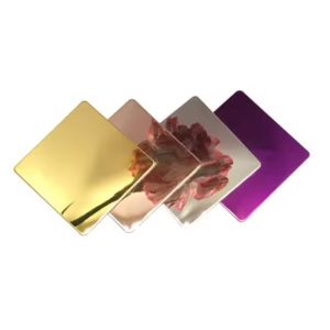 China 430 BA 304 Mirror Surface Polished Stainless Steel Plate For Building Construction on sale