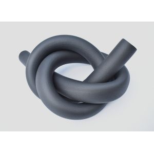 Antproof Foam Rubber Insulation Pipe Moistureproof Black Grey Color