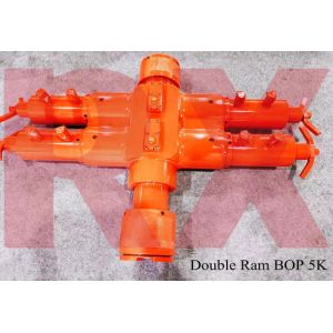 China Double Ram BOP 5K Pressure Control Wireline Preventer Manual Type on sale
