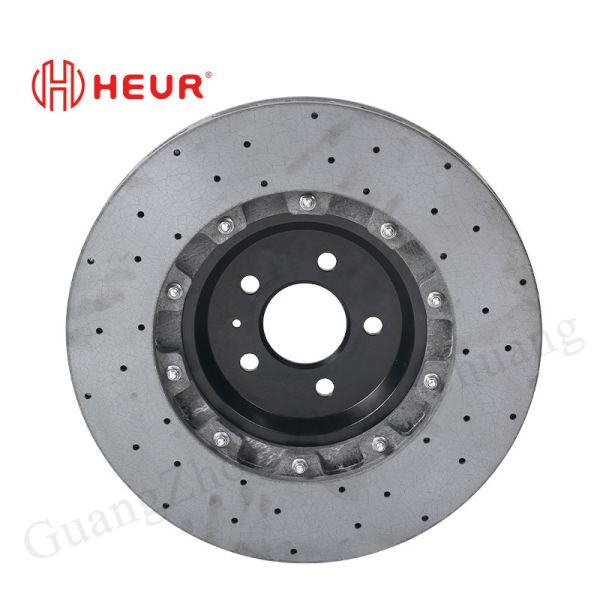 Quality HEUR Customize 380mm Carbon Ceramic Disc For Toyota Hilux Avalon Brake Front Kit wholesale