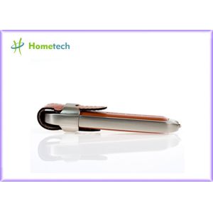 Personalized Leather USB Flash Drive with Customized Silk-screen Logo