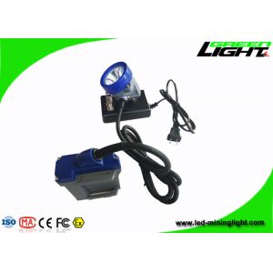 China Rechargeable Mining Cap Lights 15000lux Brightness High Beam IP68 1000 Cycles on sale