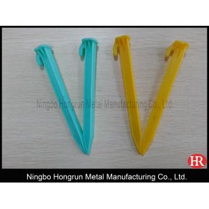 6" or 15cm plastic tent pegs