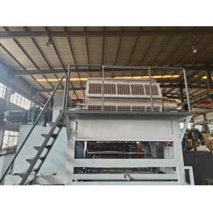 Fully Automatic Egg Tray Machine Production Line With 6 Layer Metallic Dryer