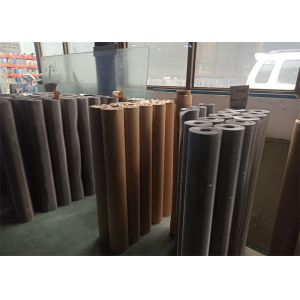 Square Galvanized Woven Mesh 24" Woven Metal Mesh Sample Avaliable